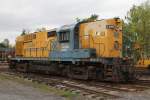Various ONR (Ontario Northern Railway) RS-10 1400 was built 1955 from Monteral Locomotive Works. 16.9.2010 at Canadian Railway Museum in Delson,Qc.