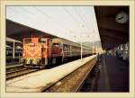 Various A small SZ diesellokomotive in Ljubljana. 
Analog picture from 2004