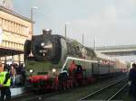 18 201 at the Steam locomotives parade 2008 in Wolsztyn. ...