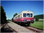 The railcar VT 3 ...  De Rond Hans und Jeanny 19.05.2011