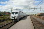 SJ X2 2001 waits for starting till Stockholm on 23.07.2008 ...