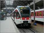 zb-zentralbahn-brunig ZB ABe 130 004-5 to Giswil photogrpahed at Luzern on July 30th, 2008. 