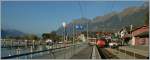 zb-zentralbahn-brunig The 'zb' De 110 001-5 and the 'zb' 130 001-1 in Brienz. 
01.10.2011