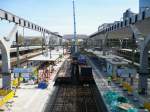 Track 7 and 8 in Rotterdam Centraal Station. Constructors are ...
