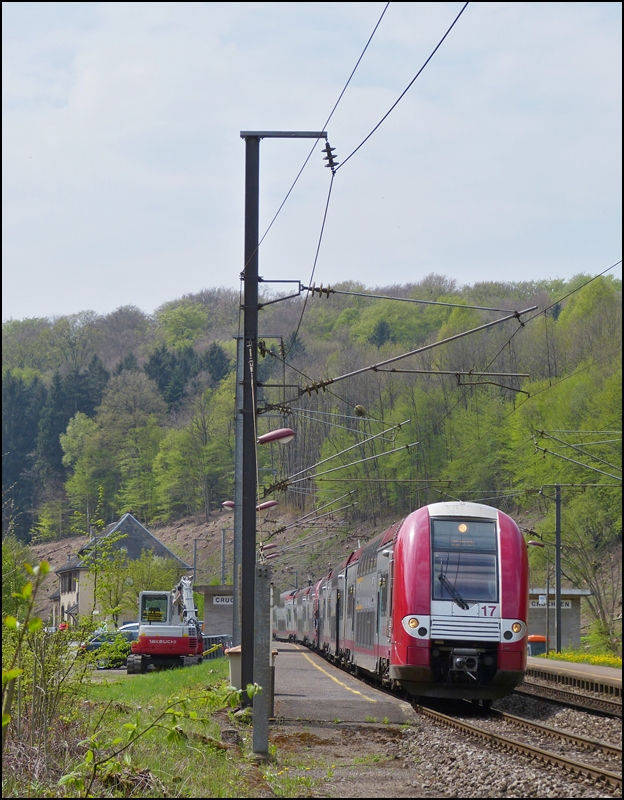 . 2200 double unit pictured in Cruchten on May 3rd, 2013.