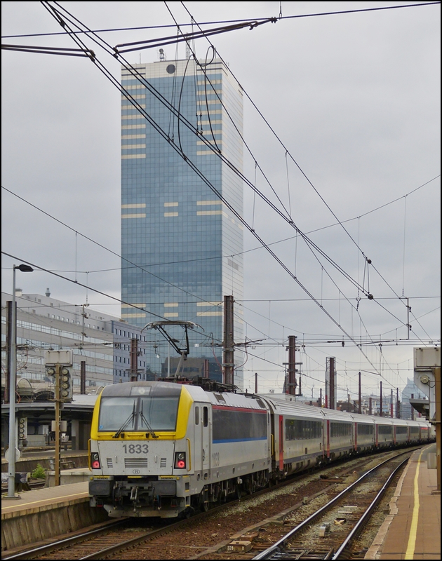 . ICa Oostende - Eupen photographed in Bruxelles Midi on May 10th, 2013.