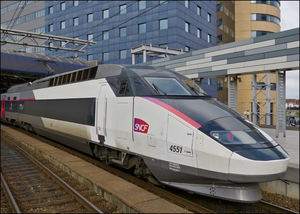 . TGV Rseau 4551 taken in Bruxelles Midi on May 12th, 2013.