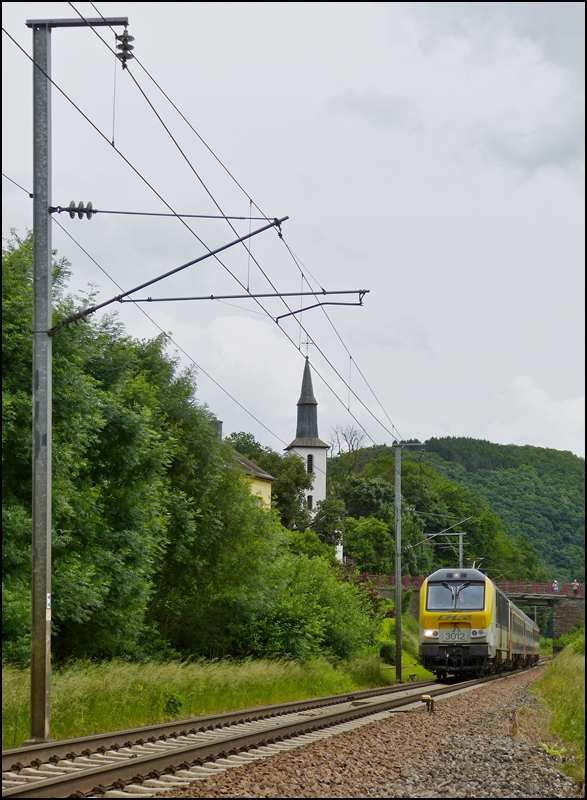 . The IR 116 Luxembourg City - Liers is running through Michelau on June 15th, 2013.