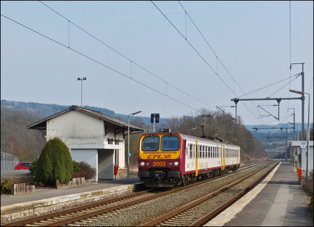 . Z 2003 is arriving in Wilwerwiltz on April 4th, 2013.