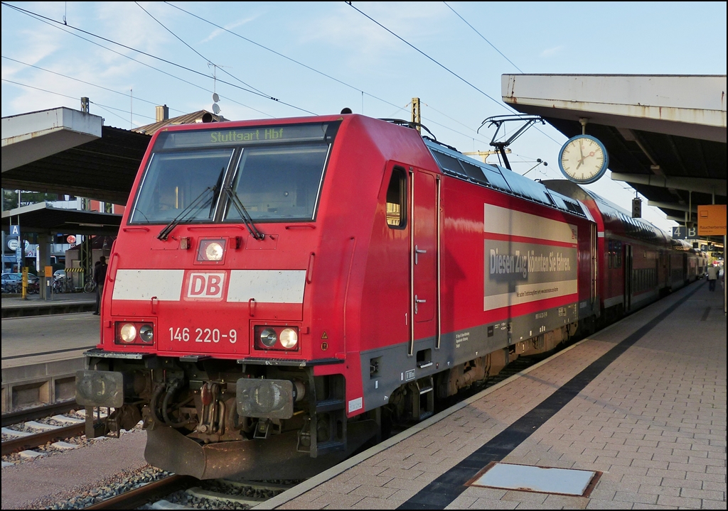 146 220-9 taken in Singen (Hohentwiel) on September 15th, 2012.