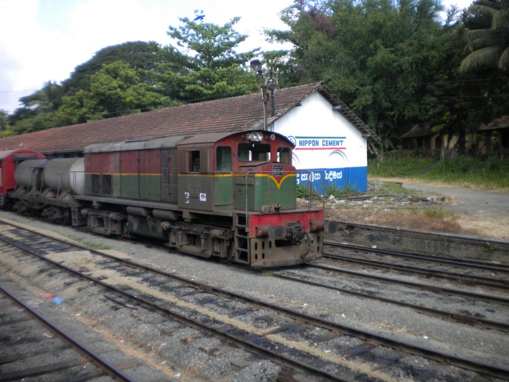 16 of these  class M7 locomotives were introduced to the service in 1981. Builder – Brush and powered by  1000 HP GM V8 engines.  It is believe that all 16 are not in service. The one in the picture was taken on the mainline doing a local service in July 2012.