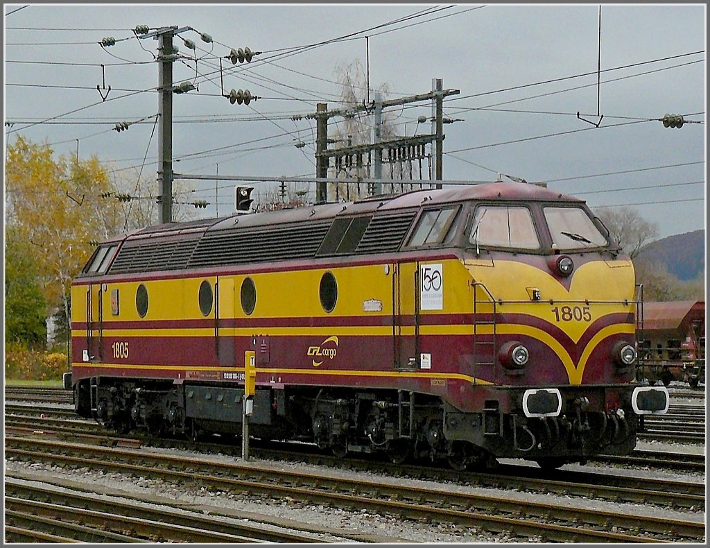 1805 photographed at Ettelbrck on November 6th, 2009.