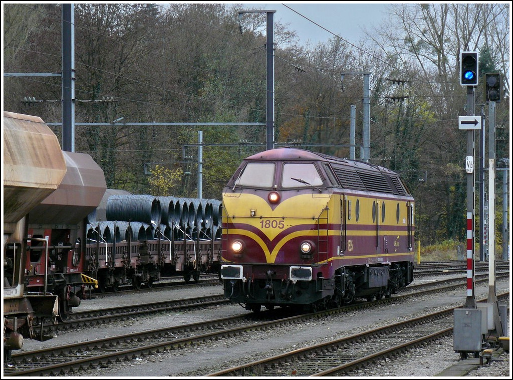 1805 pictured in Ettelbrck on November 6th, 2009.