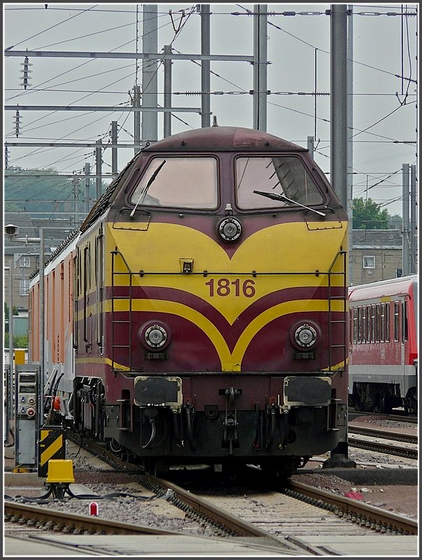 1816 was shown in Luxembourg City during the celebration 150 years railway in Luxembourg on May 9th, 2009.