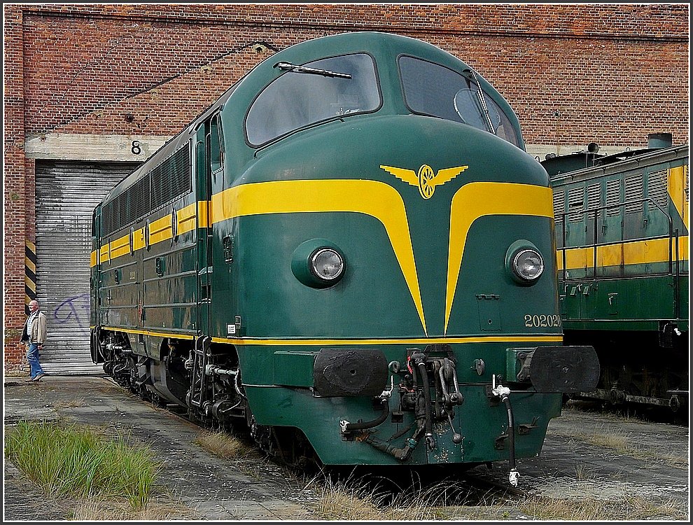 202.020 (former CFL 1602) taken at Saint Ghislain on September 12th, 2009.