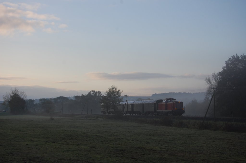 212 309 on 18.10.2009 with special train near Todenhausen