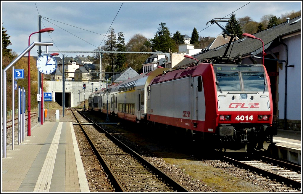 4014 pictured in Wiltz on April 8th, 2012.