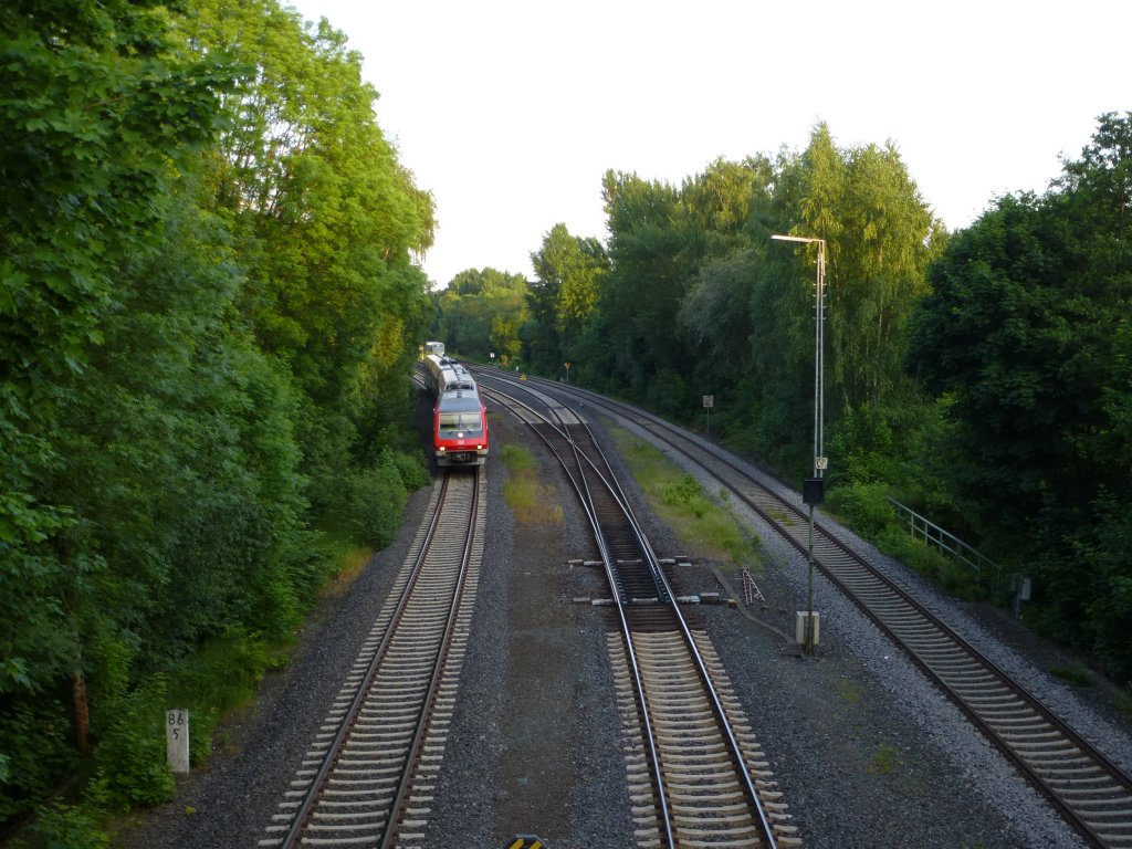 610 *** is driving by Oberkotzau, June 13th 2013.