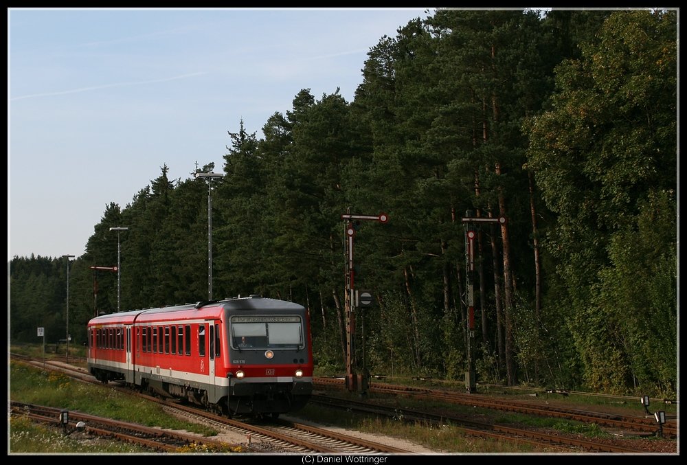 A 628 in Kastl. 9th september 2009.