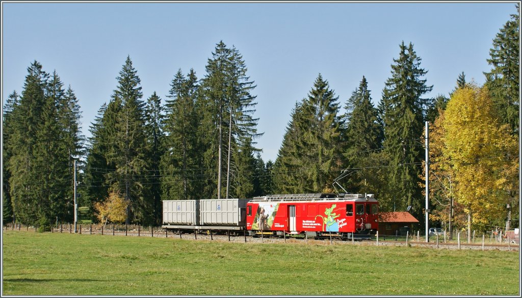 A CJ  rubish -train by Creux-des Biches. 
08.10.2010
