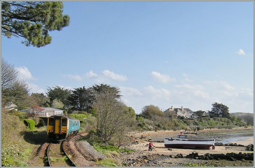 A cornish landscape scenery by Lelant. 
17.04.2008