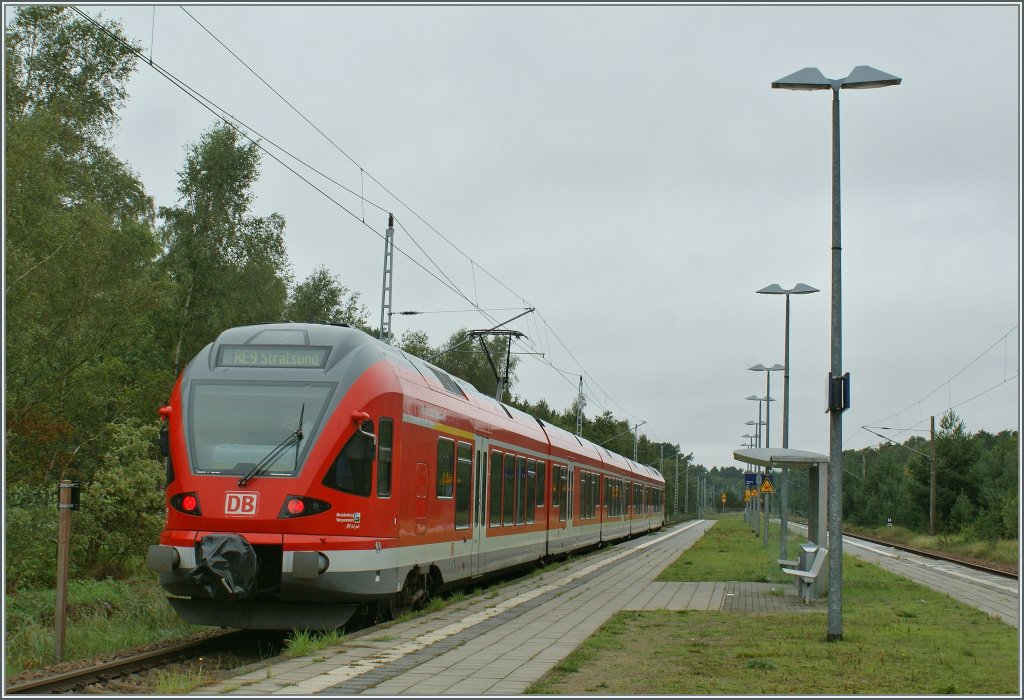 A DB Flirt on the Prora Station. 
14.09.2010