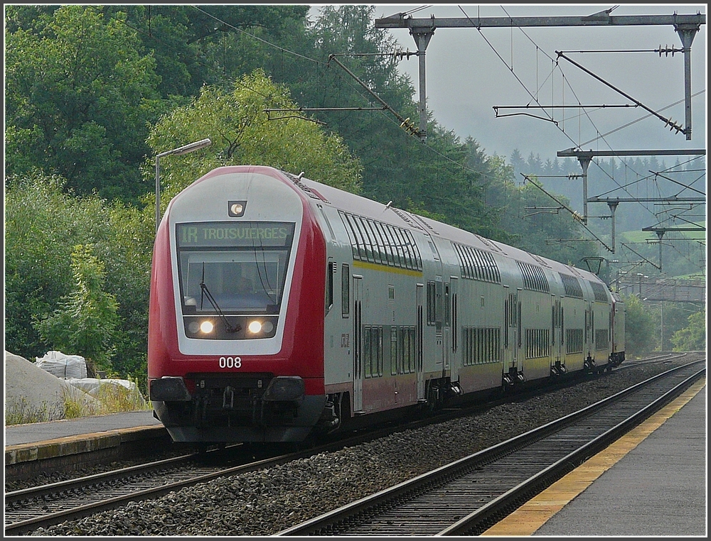 A IR to Troisvierges is arriving at Wilwerwiltz on July 28th, 2008.