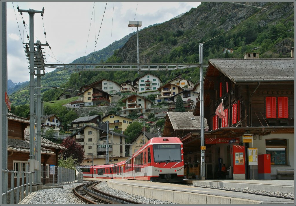 A  Komet  to Zermatt in Stalden.
22.07.2012 