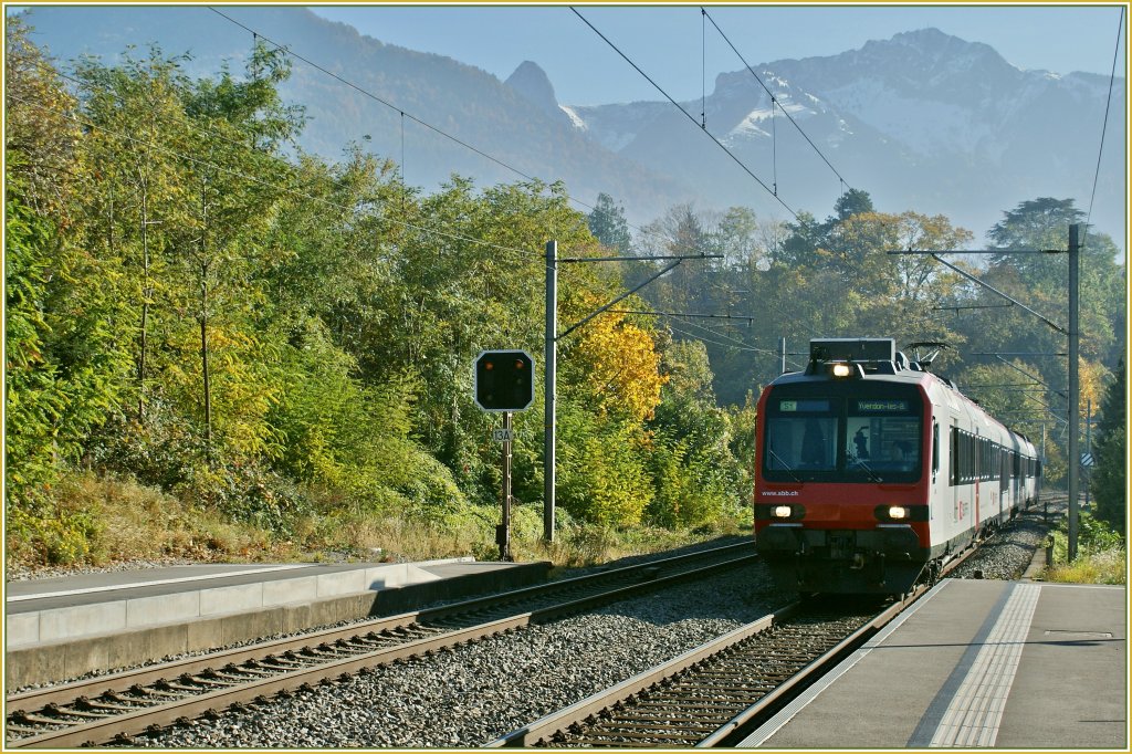 A NPS is arriving at Burier Station.
29.10.2010
