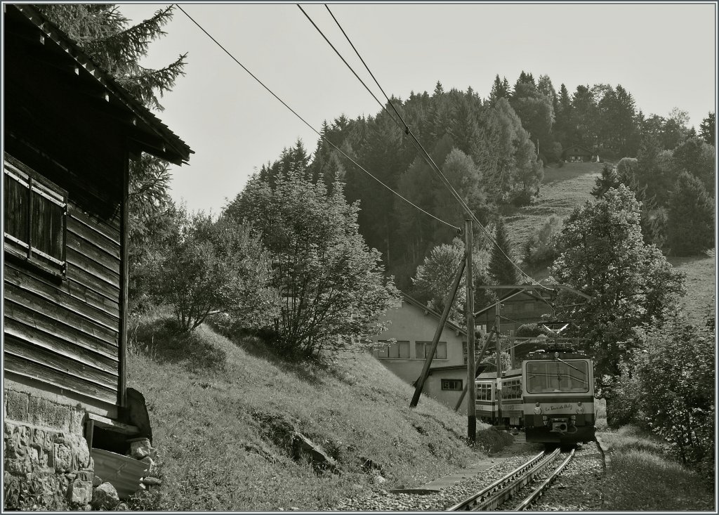 A Rochers de Naye Train by Crt-y-Bau. 03.08.2013