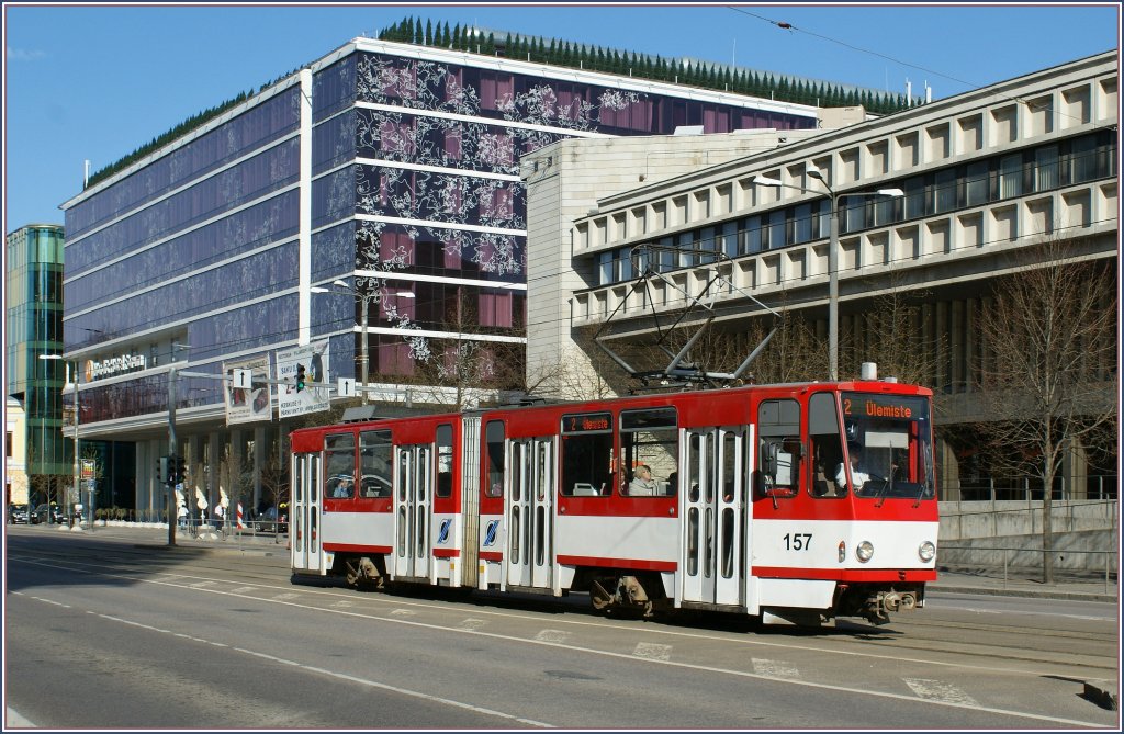 A Tatra Tram in Tallinn. 
06.05.2012