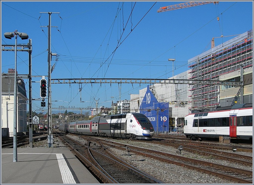 A TGV Lyria in Lausanne.
13.10.2017