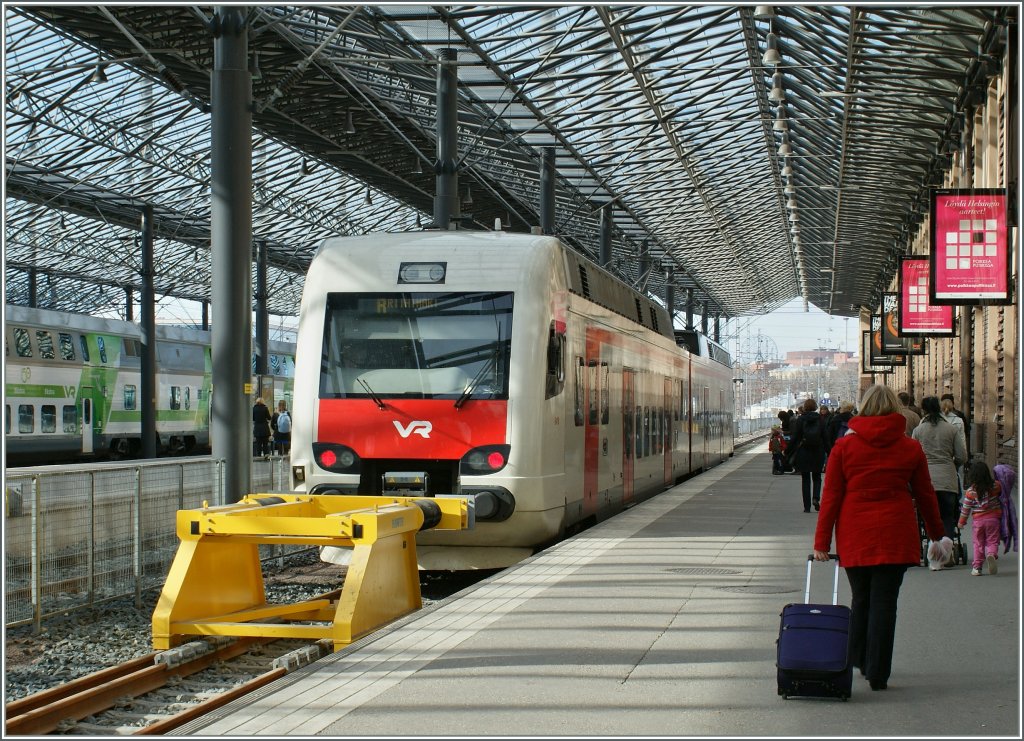 A VR Sm4 in Helsinki. 
28.04.2012