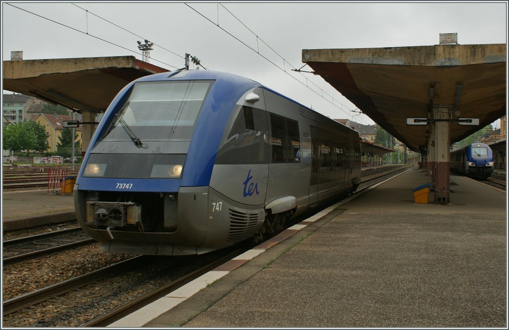 A X 73500 (TER) in Belfort.
22.05.2012 
