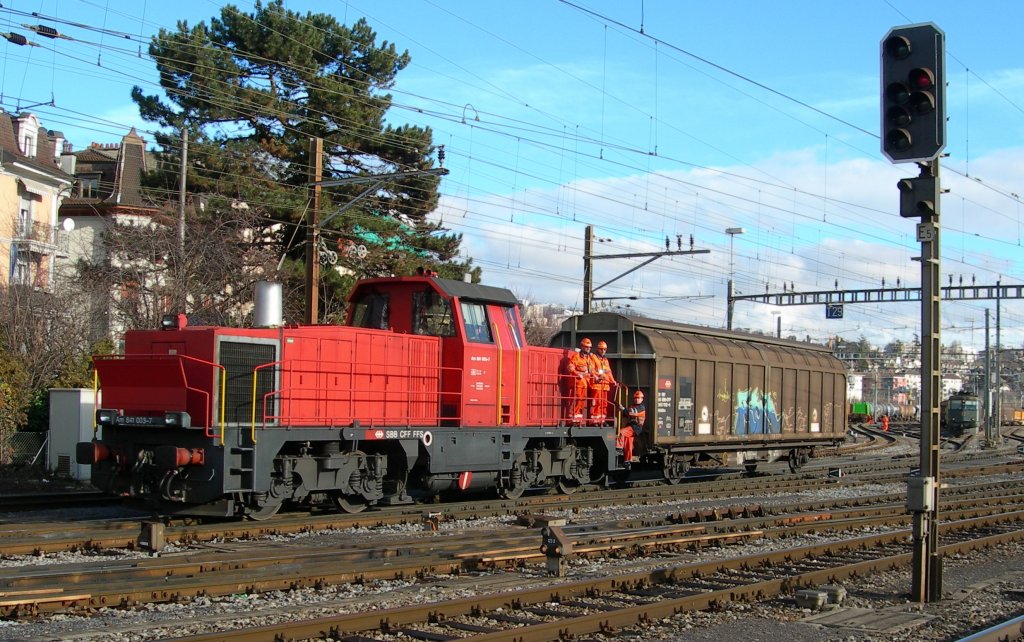 Am 841 003-7 in Renens (VD).
16.01.2008