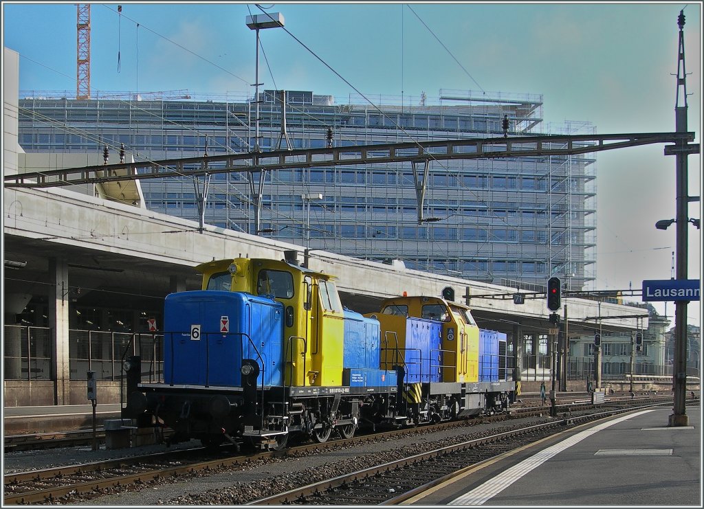 Am 847 905-7  and Am 837 601-4 in Lausanne.
08.01.2013 