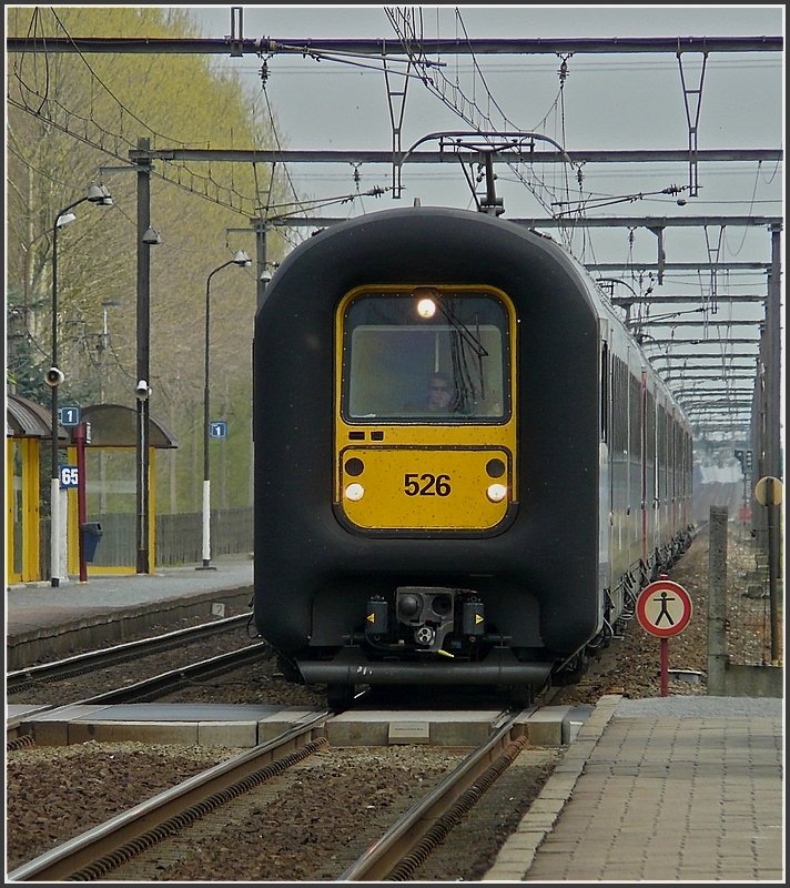 AM 96 triple unit pictured at Hansbeke on April 10th, 2009.