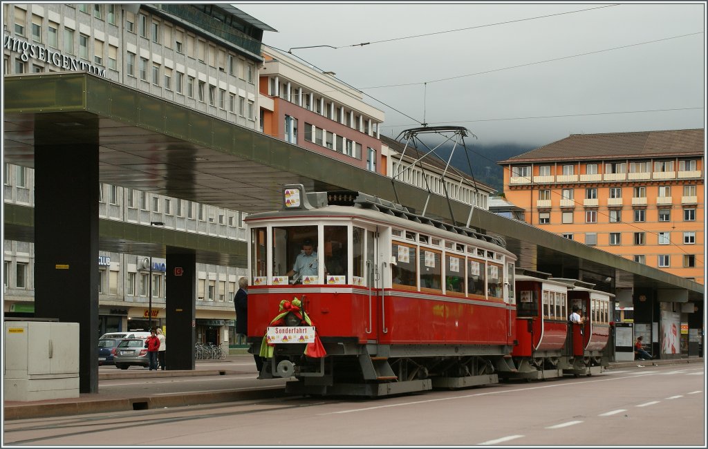 An Old-Timer Tram in Innsbruck. 
14.09.2011