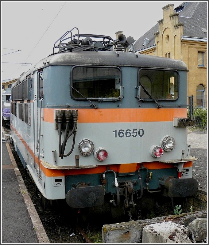 BB 16650 pictured at the station of Metz on June 22nd, 2008.
