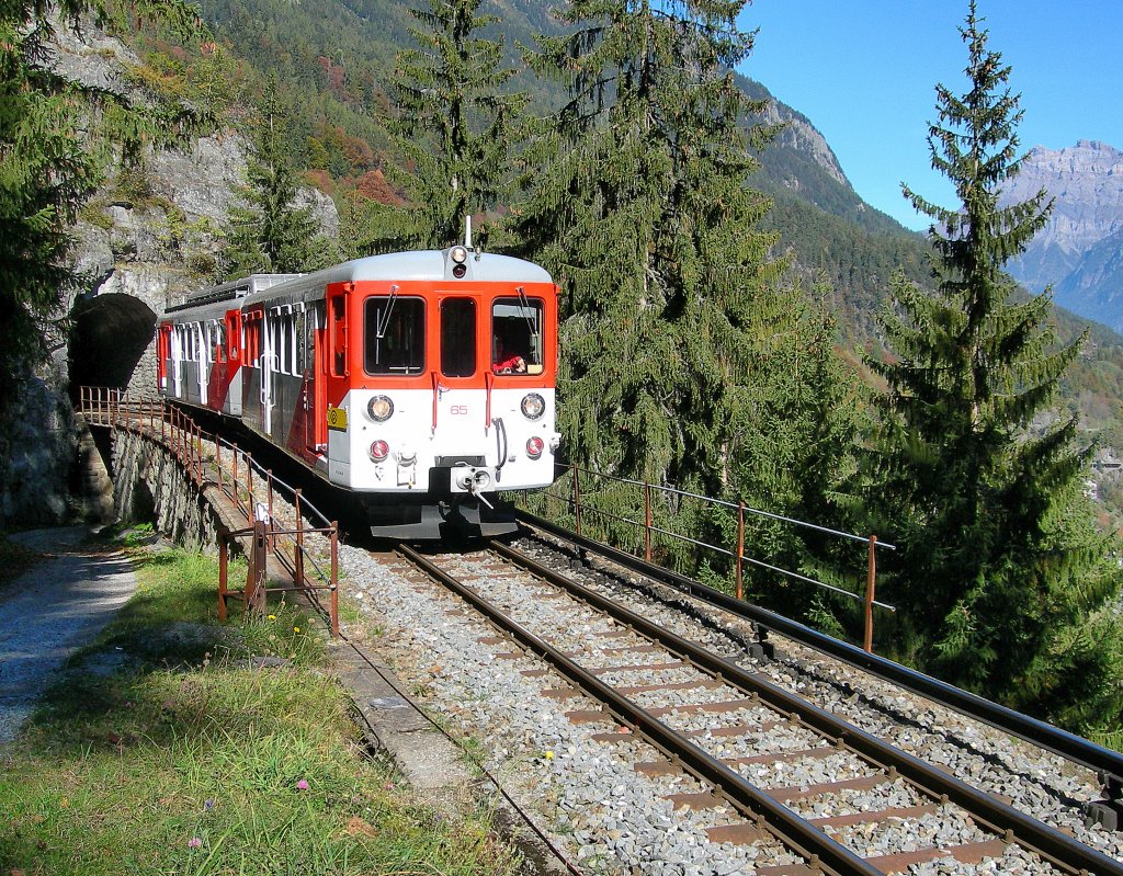 Between Le Trtien and Finhaut. 
14.10.2007