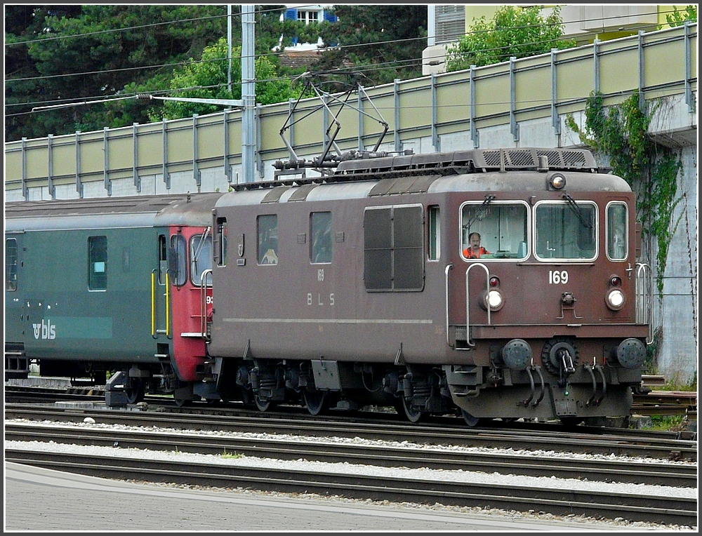 BLS Re 425 169 photographed at Spiez on July 28th, 2008.