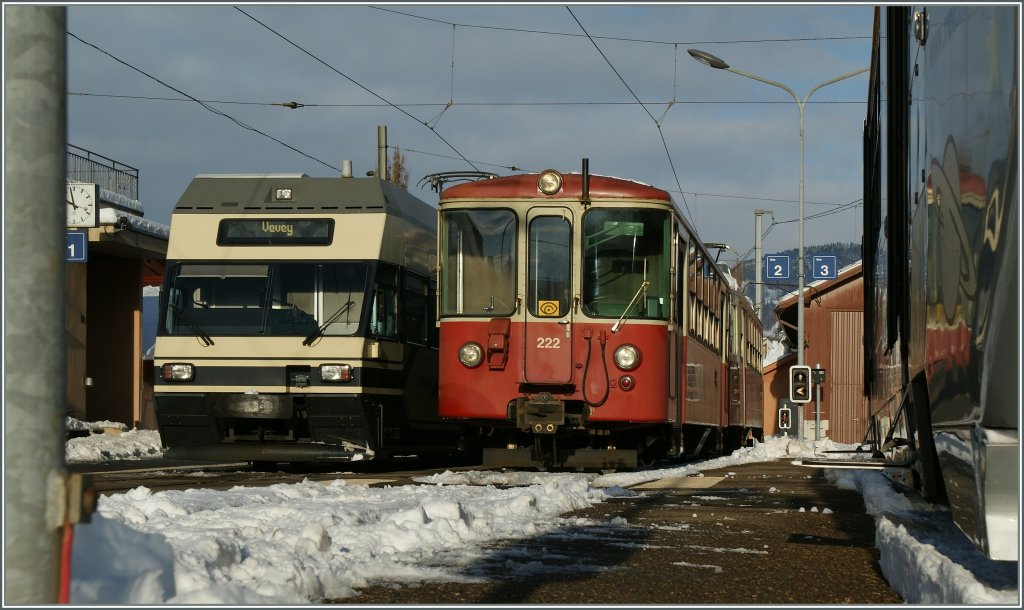 CEV GTW and Bt in Blonay.
09.12.2012