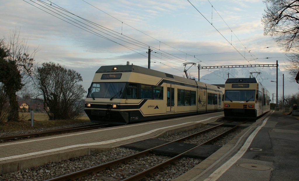 CEV GTW in St Legier Gare, 
25.032.2012