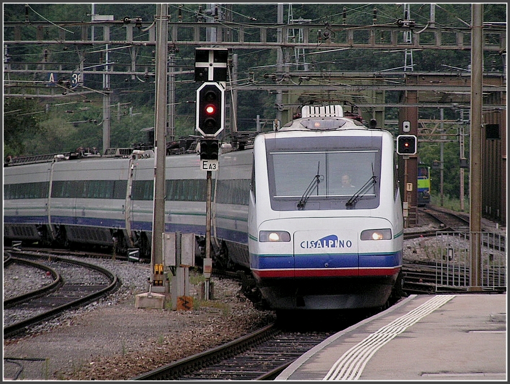 CIS ETR 470 pictured at Brig on August 3rd, 2007.