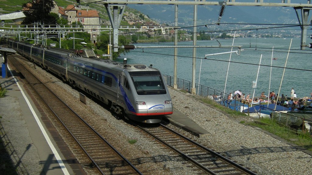 CIS ETR 470 in Rivaz. 
29.06.2008