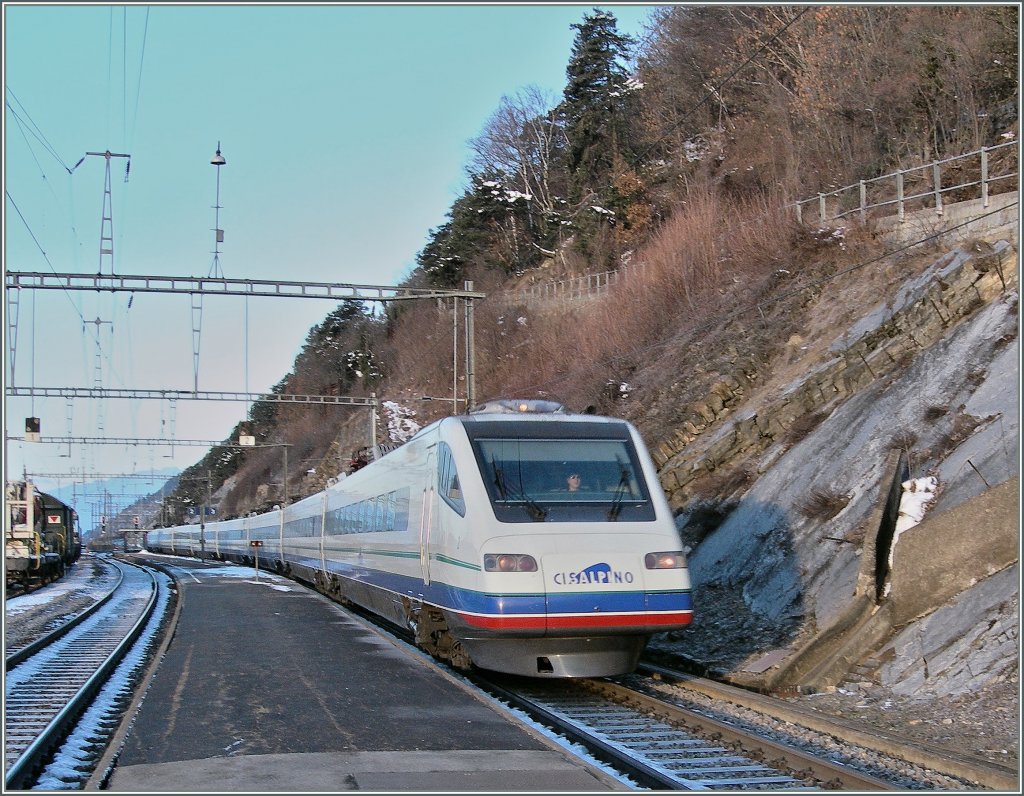 CIS ETR 470 to Milano on Hohtenn.
29.01.2007