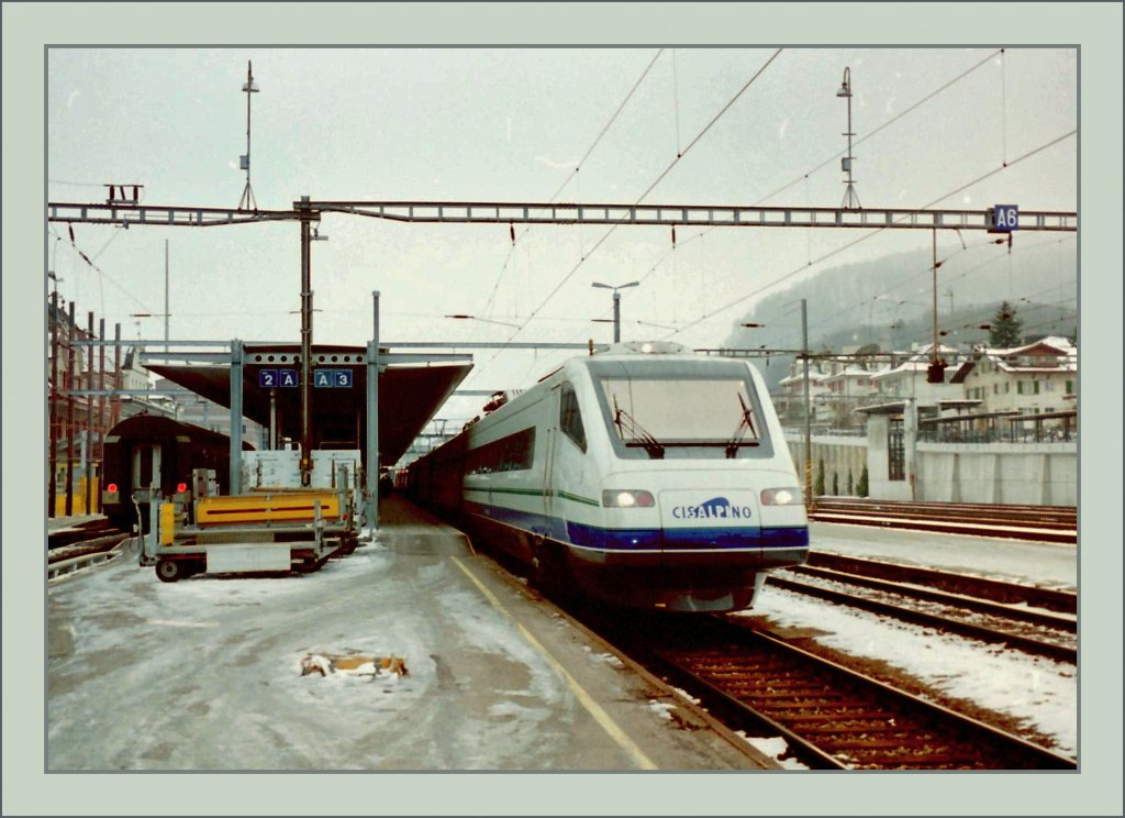 CIS ETR in Spiez (Winter 1997/Scanned negative)