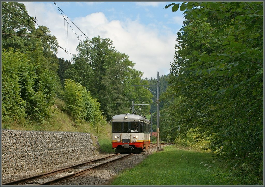  cmn  BDe 4/4 by the little stop of request Les Frtes.
19.08.2010