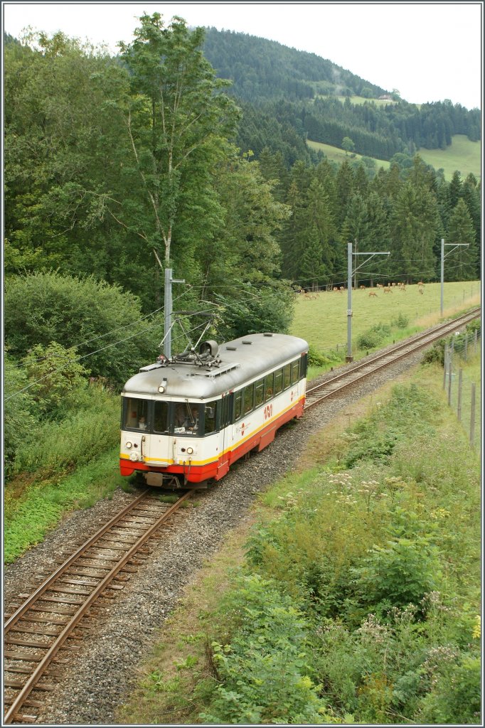 CMN local train between Les Brenets and Les Frtes.
19.08.2011