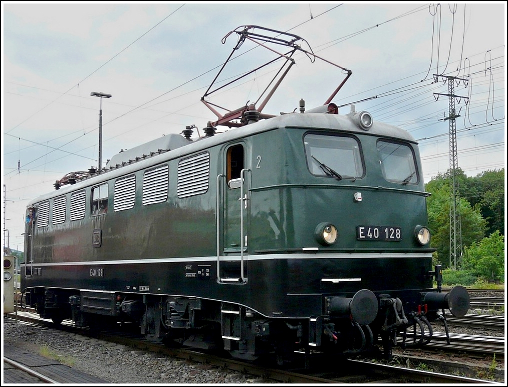 E40 128 taken in Koblenz-Lützel on May 22nd, 2011. 